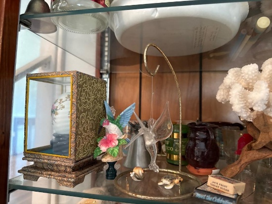 Shelf Lot of Assorted Decorative and CollectorAs Items